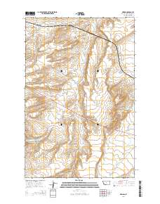 Merino 2014 topographic map thumbnail