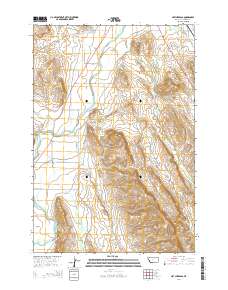 Hatcher Pass 2014 topographic map thumbnail