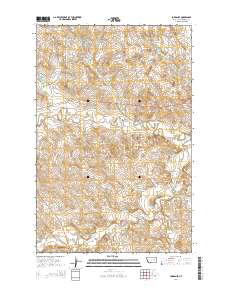 Jordan SE 2014 topographic map thumbnail