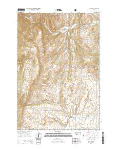 Maudlow 2014 topographic map thumbnail
