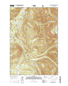 Maurice Mountain 2014 topographic map thumbnail