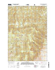 Maverick Mountain 2014 topographic map thumbnail