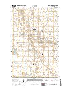 McKinnsey Reservoir East 2014 topographic map thumbnail