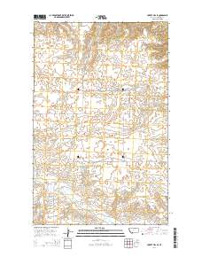 Hubert Hill SE 2014 topographic map thumbnail