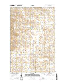 Hudiburgh Reservoir NW 2014 topographic map thumbnail
