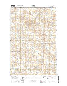 Hudiburgh Reservoir SE 2014 topographic map thumbnail