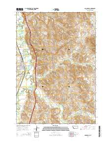Lodge Grass 2014 topographic map thumbnail