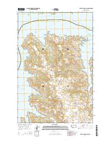 Little Buffalo Hill 2014 topographic map thumbnail