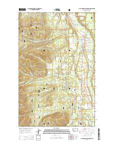 Little Hoodoo Mountain 2014 topographic map thumbnail