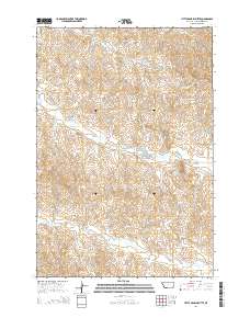 Little Pilgrim Butte 2014 topographic map thumbnail