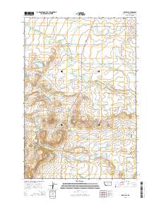 Melville 2014 topographic map thumbnail