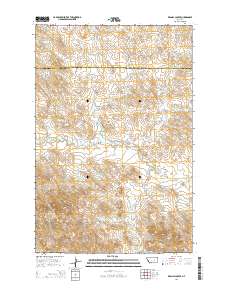 Regnal Coulee 2014 topographic map thumbnail