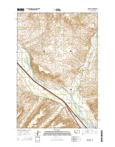 Greycliff 2014 topographic map thumbnail