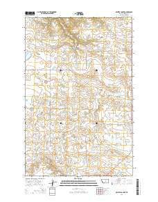 Griffee Coulee 2014 topographic map thumbnail