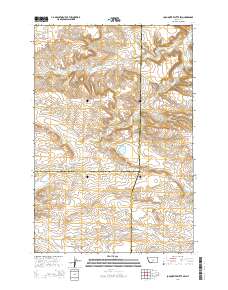 Locomotive Butte SW 2014 topographic map thumbnail
