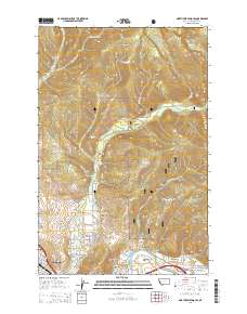 Northeast Missoula 2014 topographic map thumbnail