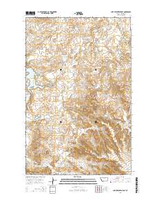 Lake Seventeen East 2014 topographic map thumbnail