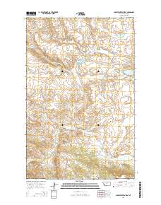 Lake Seventeen West 2014 topographic map thumbnail