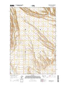 Haymaker Ranch 2014 topographic map thumbnail