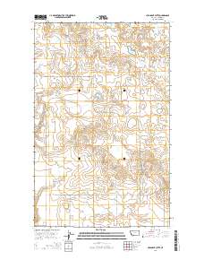Headlight Butte 2014 topographic map thumbnail