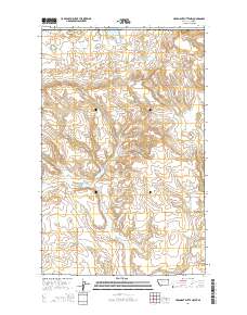 Headlight Butte NW 2014 topographic map thumbnail