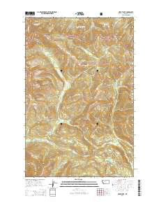 Heart Lake 2014 topographic map thumbnail