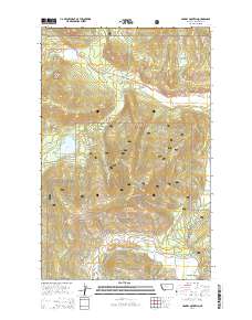 Haskill Mountain 2014 topographic map thumbnail