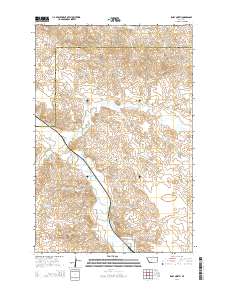 Ismay North 2014 topographic map thumbnail