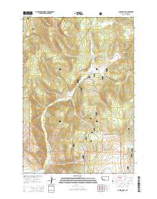 Jackson Hill 2014 topographic map thumbnail