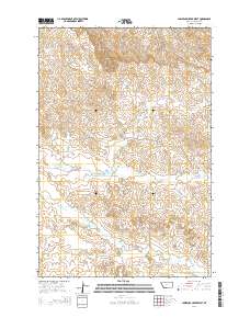 Lawrence Creek West 2014 topographic map thumbnail