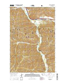Iris Point 2014 topographic map thumbnail
