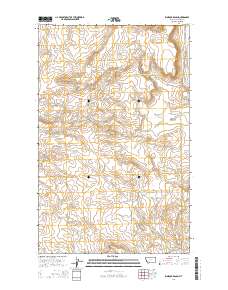 Rimrock Ranch 2014 topographic map thumbnail