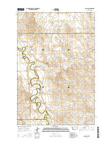Mosby SE 2014 topographic map thumbnail