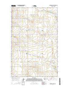 Sagebrush Coulee 2014 topographic map thumbnail