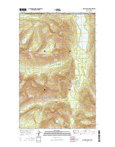 Porcupine Ridge 2014 topographic map thumbnail