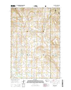 Mud Creek 2014 topographic map thumbnail