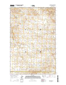 Mud Spring 2014 topographic map thumbnail