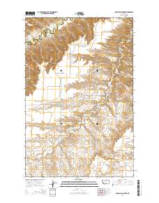 Possum Run Creek 2014 topographic map thumbnail