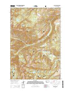 Potosi Peak 2014 topographic map thumbnail