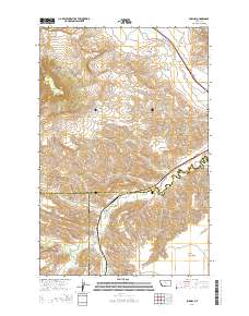 Pownal 2014 topographic map thumbnail
