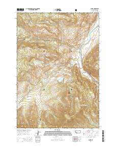 Miner 2014 topographic map thumbnail