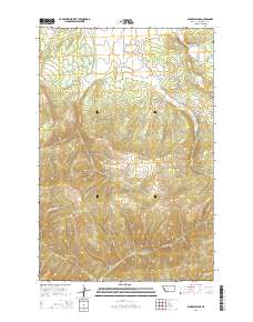 Mineral Ridge 2014 topographic map thumbnail