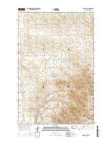 Niles Coulee 2014 topographic map thumbnail
