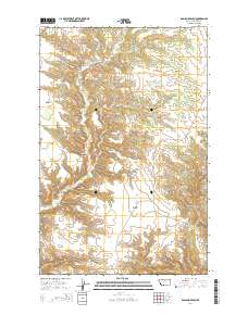 Ragland Bench 2014 topographic map thumbnail