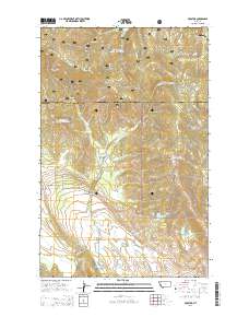 Proctor 2014 topographic map thumbnail