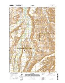 Roscoe NW 2014 topographic map thumbnail