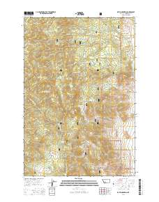 Ratio Mountain 2014 topographic map thumbnail