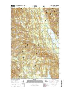 Seeley Lake West 2014 topographic map thumbnail