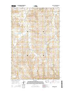 Dailey Spring 2014 topographic map thumbnail
