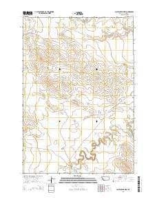 Cactus Creek West 2014 topographic map thumbnail